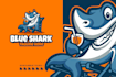 do modern amazing shark logo