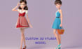 create 3d vtuber model vroid 3d character design and anime live 3d