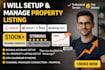 setup property listing using airbnb vrbo booking com lodgify hostaway hospitable