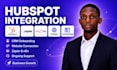 do hubspot crm workflow onboarding website landing page zapier n8n integration