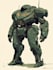create modern mecha robot