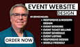 event website event management booking website wix website event planning event