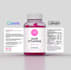 make premium supplement product bottle label design