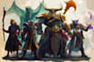 dnd character art and dnd character art