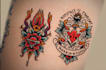create custom logo old school traditional tattoo design