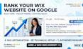 optimize wix SEO and google ranking with search engine optimization