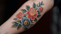 create a rad traditional tattoo design