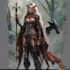 do fantasy character art and unique fantasy character