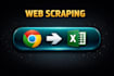 extract and scrape valuable data from any website using python