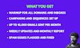 warmup and run your cold email campaign
