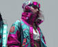 create futuristic cyberpunk character illustrations