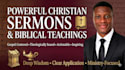 write a powerful sermon outline or full sermon manuscript for your topic