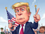 do a political cartoon art