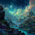 create fantasy landscape illustrations