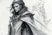 sketch fantasy character concept art