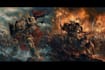 create warhammer inspired environment and battlefield illustration