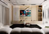 do interior design  with 3d rendering architecture