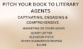 write book pitch, elevator pitch, query letter, synopsis to approve your book