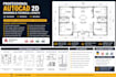 create professional autocad 2d drawings and technical layouts