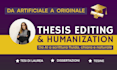 humanize and edit your thesis in italian