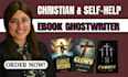 ghostwrite christian content, self help and motivational book
