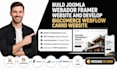 build joomla webador framer website and develop bigcomerce webflow carrd website