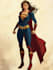 superhero character for comics