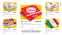design pizza box burger box mailer box and packaging design