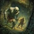 create scary character art for horror themes