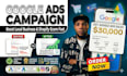 setup google ads adwords campaign for local business and shopify ecommerce