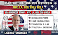 structural analysis design buildings bridges foundations, ny, la, hou, chi, no