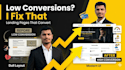 create a modern landing page for leads and conversions