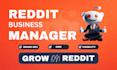 be your social media manager, brand orm with reddit seo post
