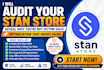 audit your stan store reveal why you are not getting sales optimization website