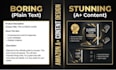 design amazon kdp a plus content, book formatting and kdp book publishing