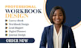 workbook, pdf design, cover page, workbook design, pdf lead magnet