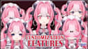 high quality live2d model anime art 2d vtuber model live2d rig, rigging vtuber