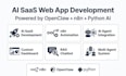 build ai website saas web app with openclaw n8n ai agent integration python ai
