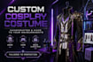 sew custom cosplay costume