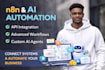 build n8n automation workflows, ai agents API integrations and custom automation