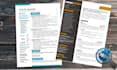 design a modern, eye catching resume for creative and professional roles