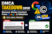 remove stolen content from google websites dmca takedown