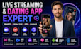 build a live streaming, dating mobile app using webrtc with video call features