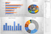 provide data, business, financial analytics service using excel