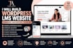 build wordpress website design wordpress tutor lms website masterstudy learndash
