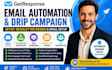 setup getresponse email automation drip campaign newsletter design email setup