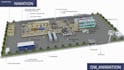 create a realistic factory animation video , factory layout , 3d factory process
