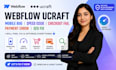 webflow ucraft mobile bug speed issue checkout fail payment error seo fix