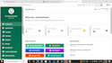build a school management system website with admin dashboard