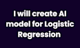 build a logistic regression ai model